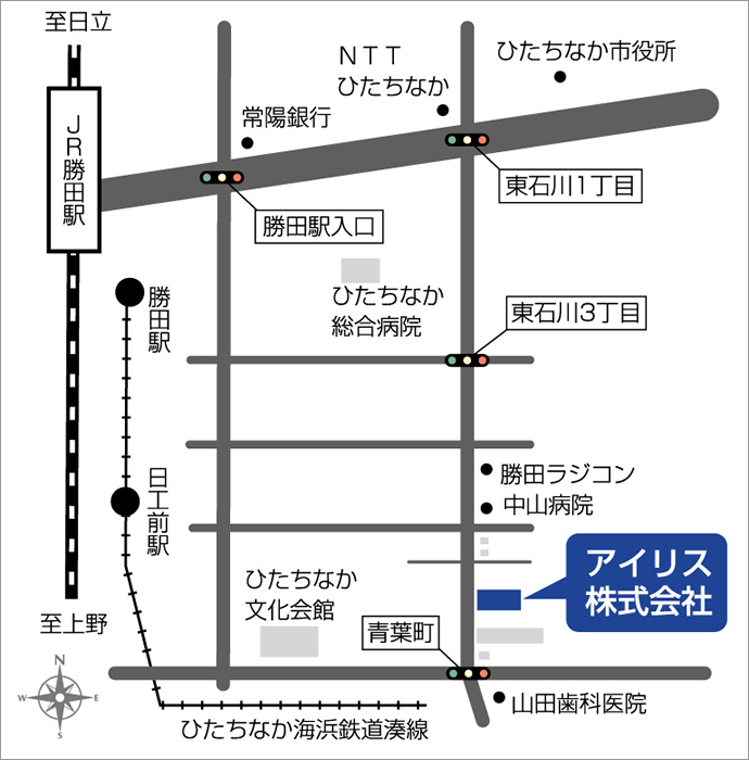 アクセス　詳細地図